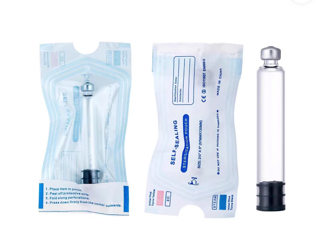 3mL 11mm Long Stopper Sterile Pen Cartridges