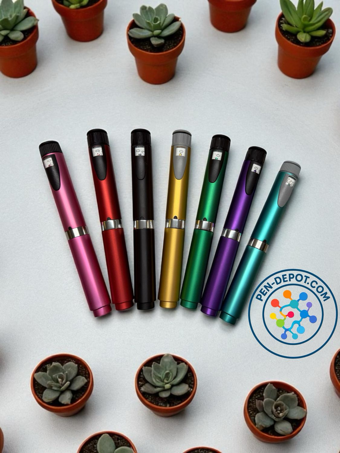 Reusable Injection Pen - V2 Metal (60 Unit)