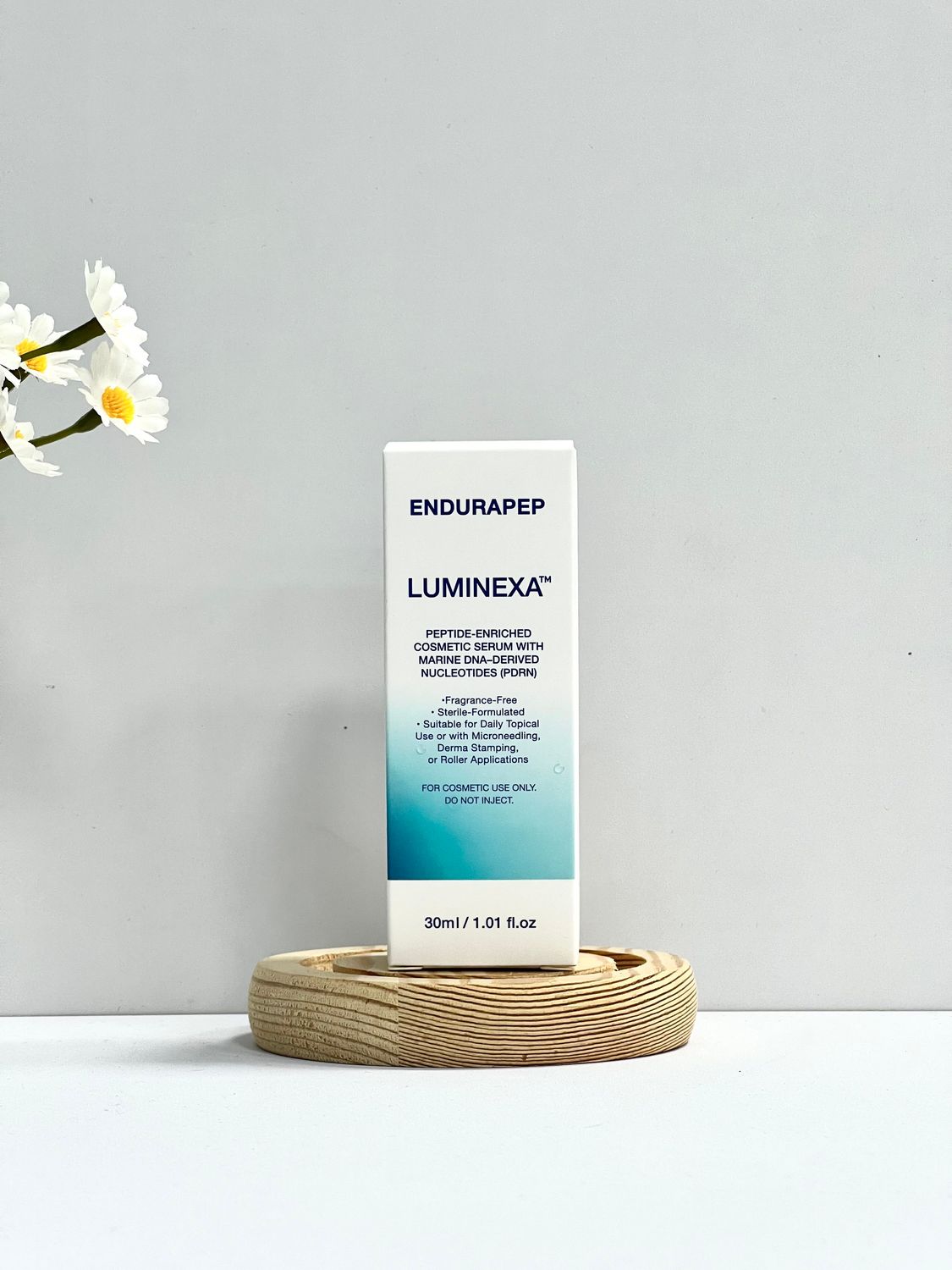 LUMINEXA™ Hydration &amp; Renewal Serum  — PDRN + Hyaluronic Acid + Peptide Complex | Lightweight Hydrating Formula for Smooth, Radiant-Looking Skin | 30 mL