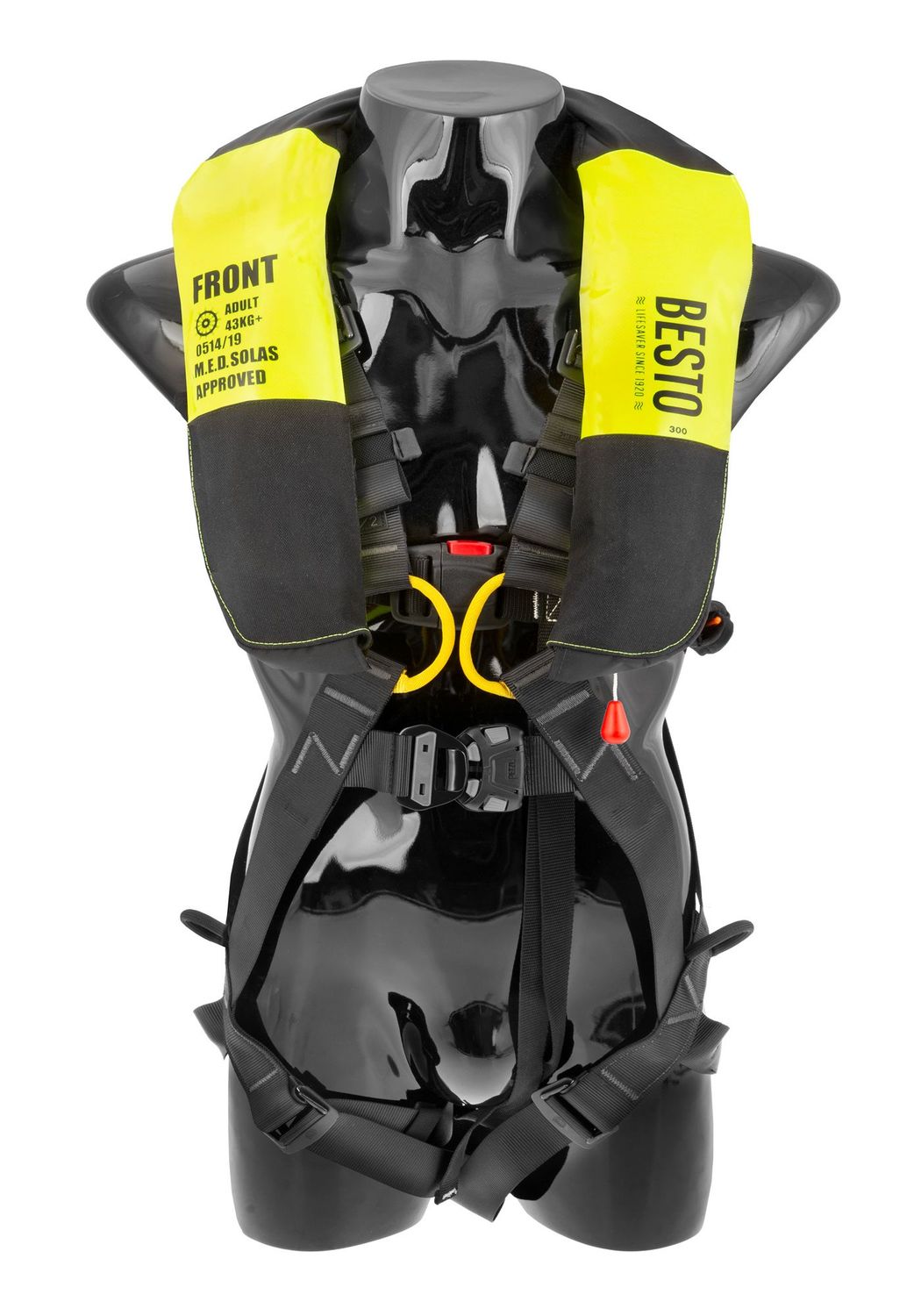 Besto 300N SOLAS Fall Arrest WC Yellow