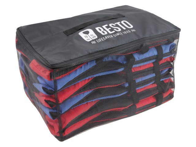 Besto tas met 6 vesten Allround Fit 50N adult