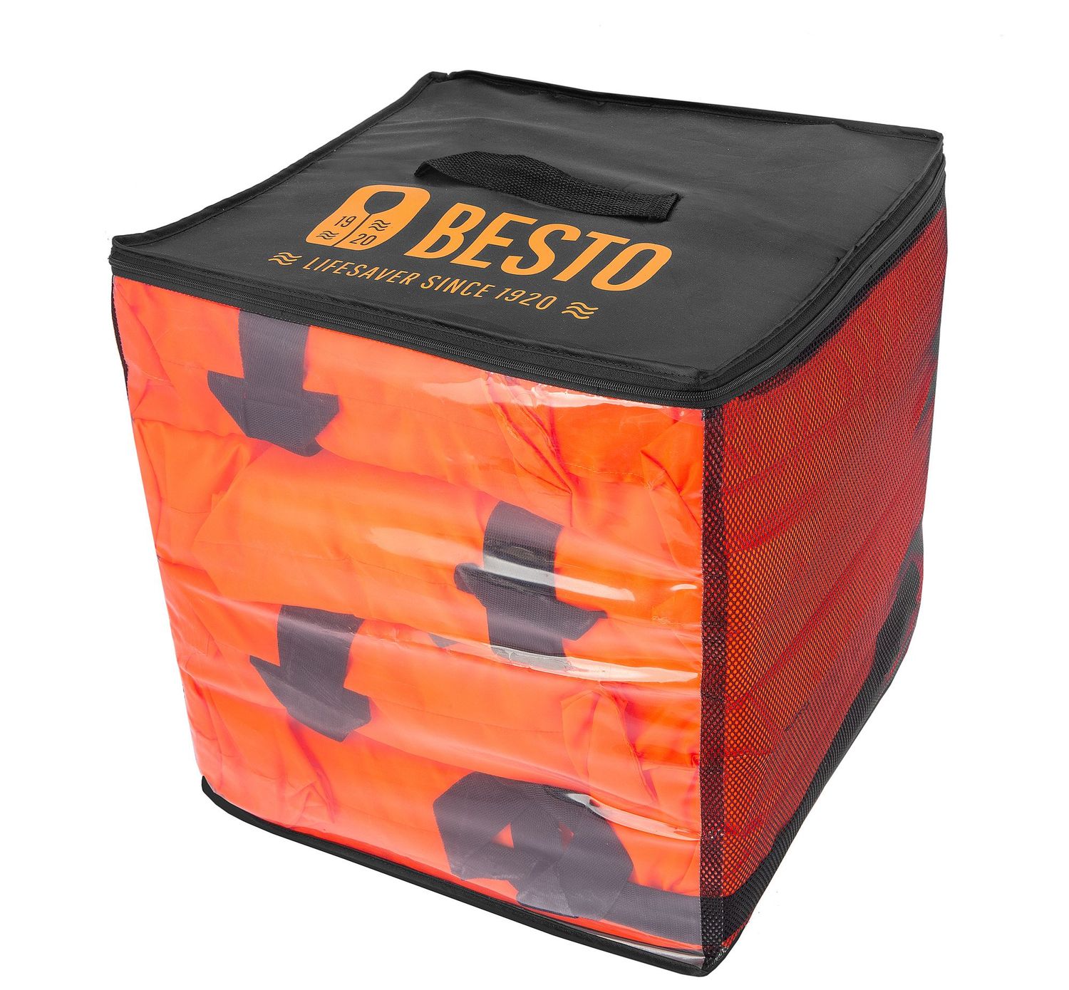 Tas met 4 vesten 100N adult