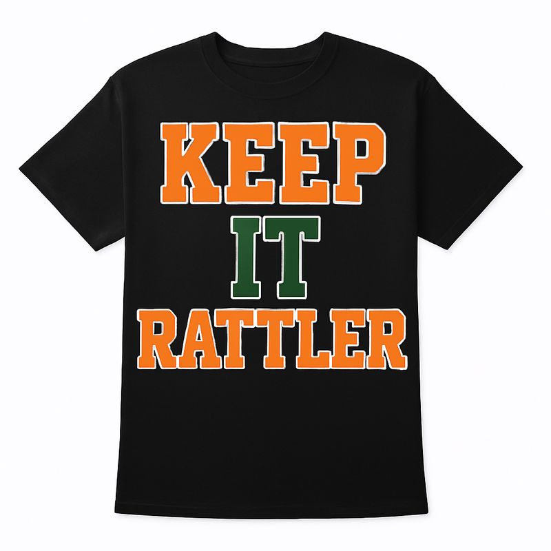 KEEP IT RATTLER T-Shirt FAMU (Bubble Print)