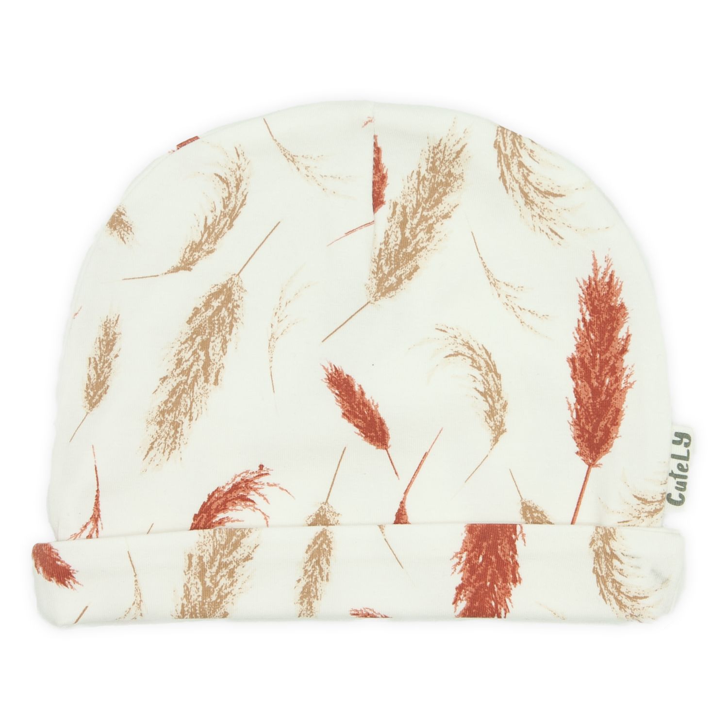 Beanie | Pampas pluimen | Off white