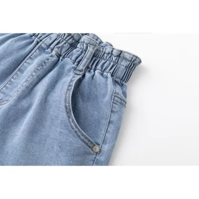 Paperbag denimshort