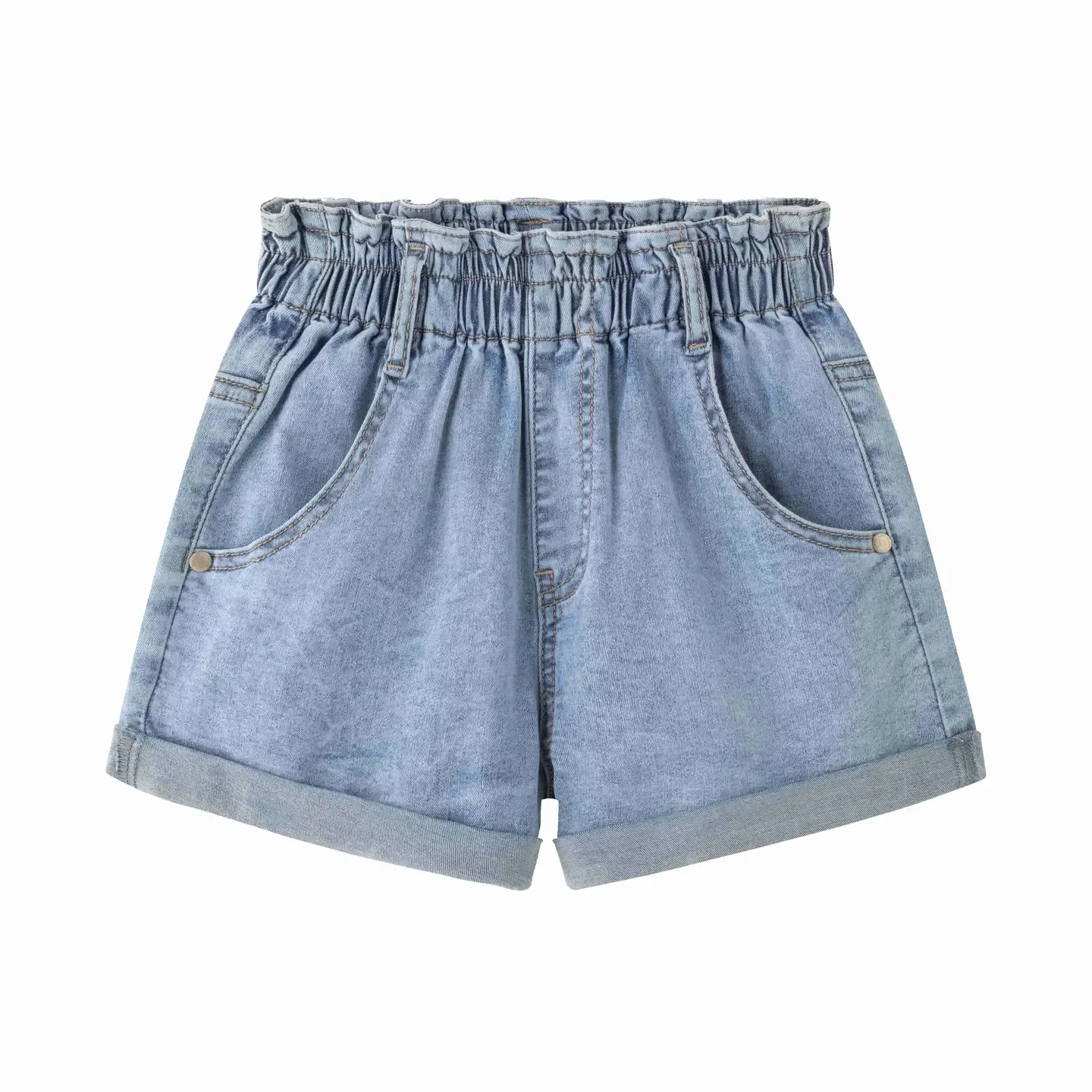 Paperbag denimshort