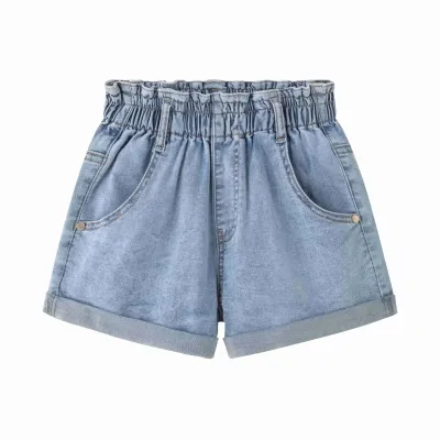 Paperbag denimshort