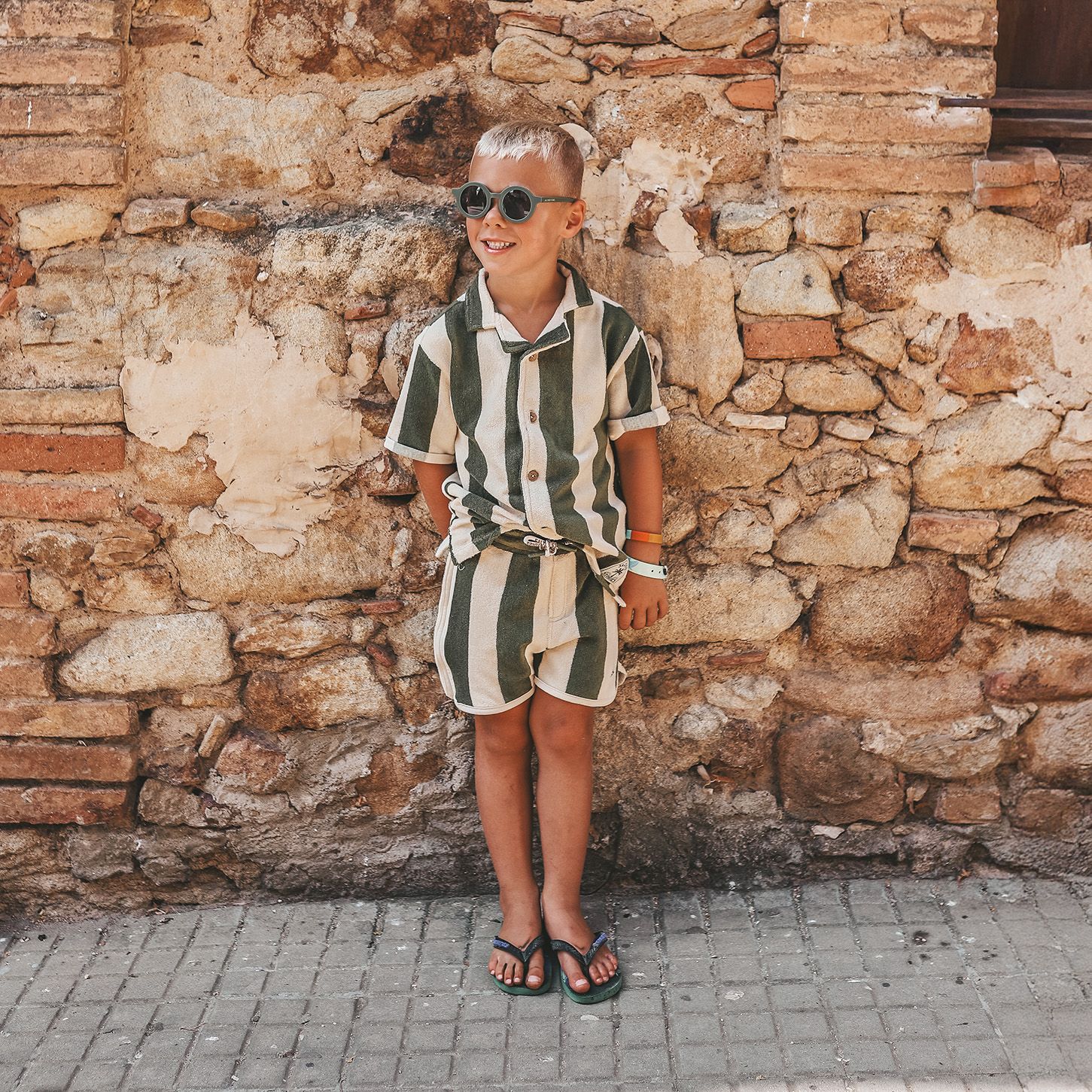 Wide Stripe | Loose Shirt