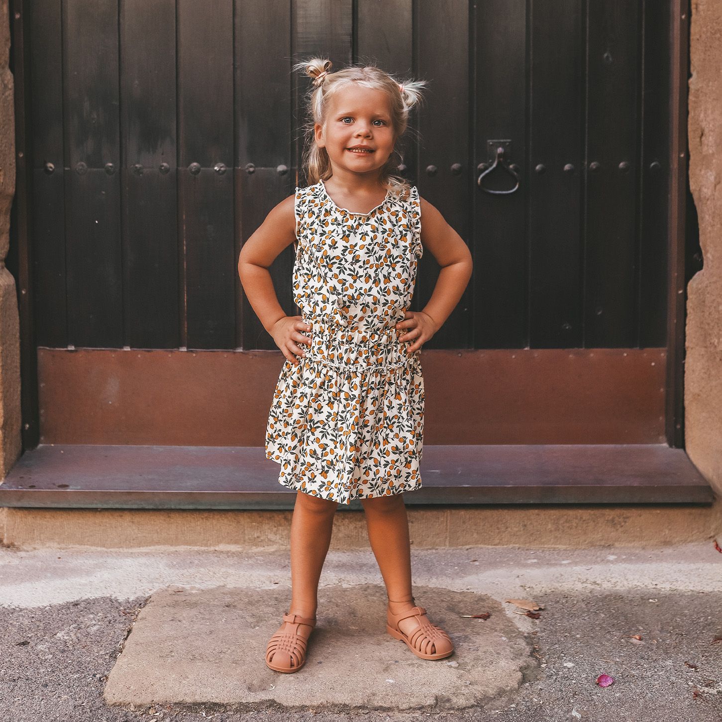 Lemons | Ruffle Singlet