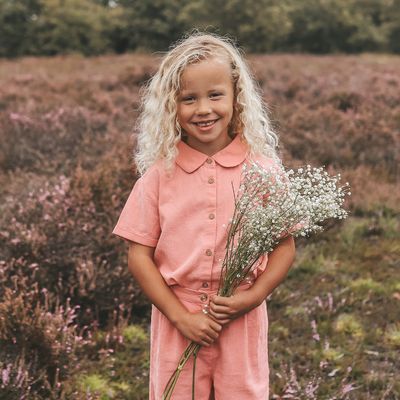 Linnen | Shirt Blouse | Brandied Apricot