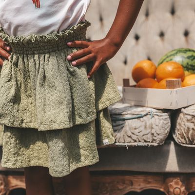 Broderie | Ruffle Skirt