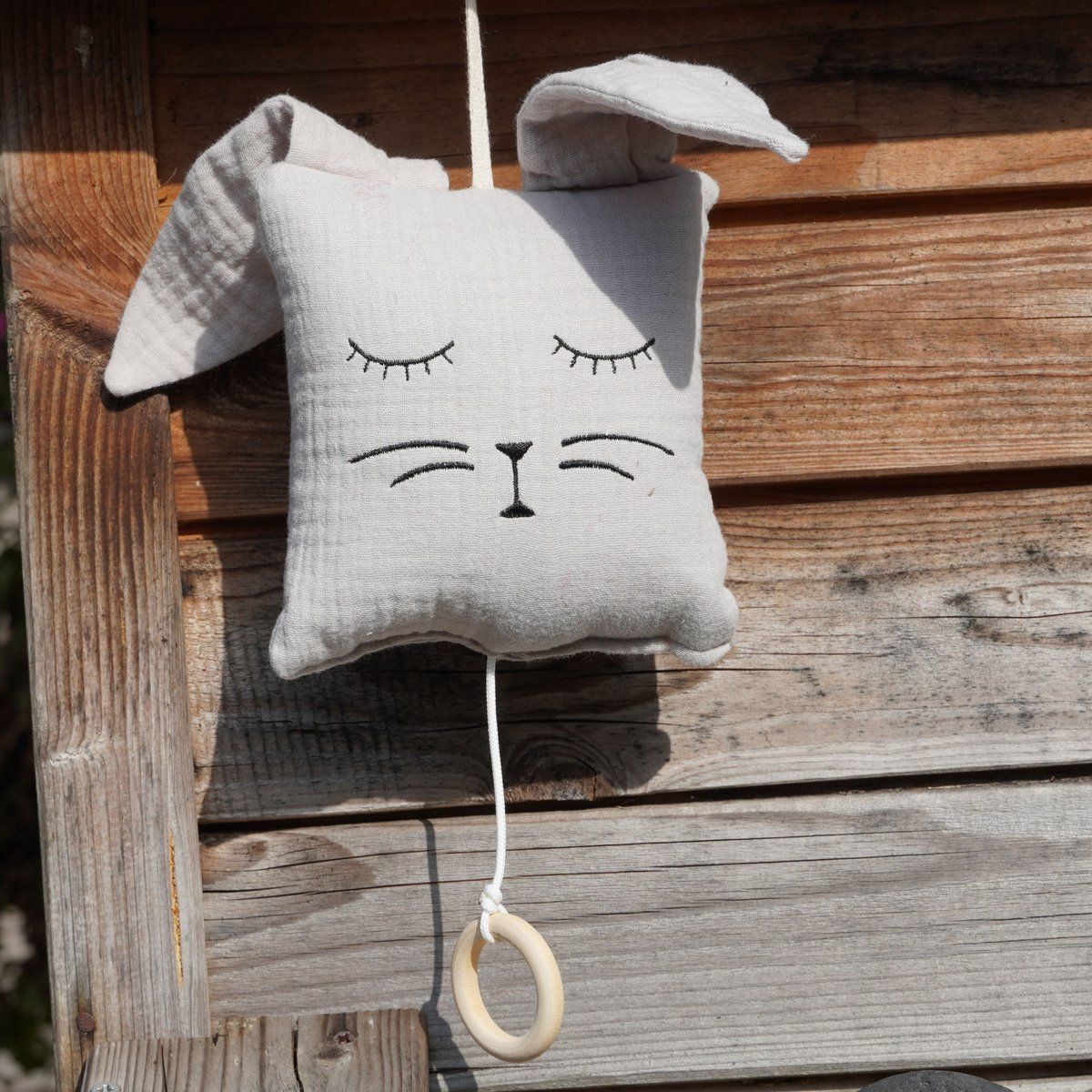 Hydrofiele knuffel Konijn - Zand