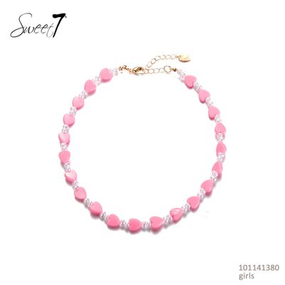 Ketting hartjes - Roze 2