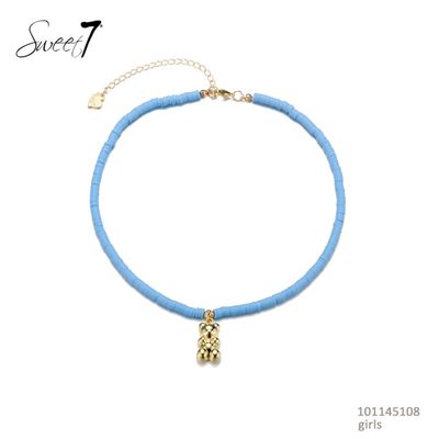 Ketting beertje - blauw