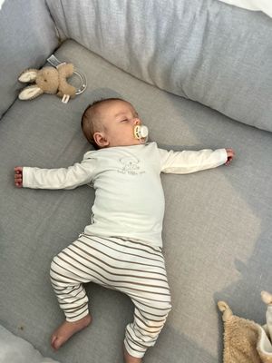 Broekje | Strepen | Off white