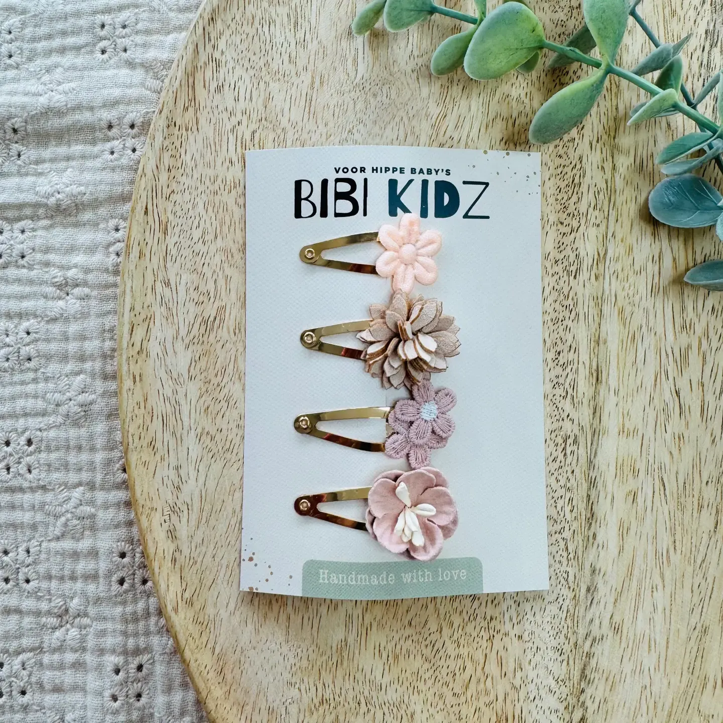 Setje Haarspeldjes - Roze