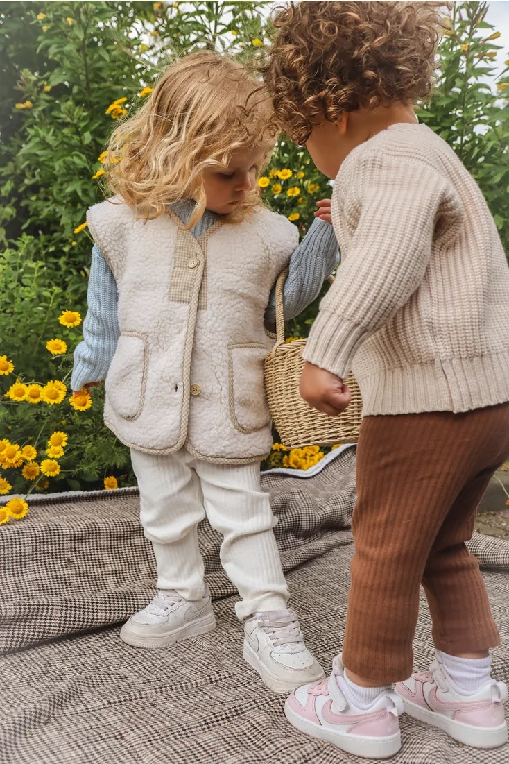 PRE-ORDER -  Teddy Vest Poppy (uniseks)