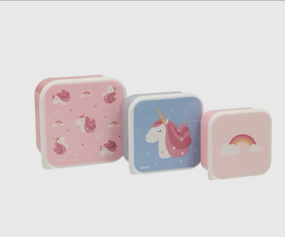 3 Magische Eenhoorn Lunchboxen