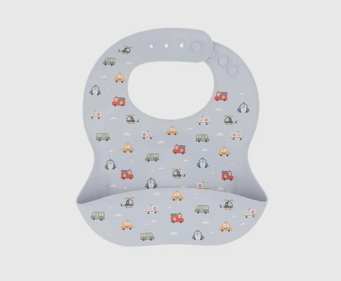 Siliconen slabbetje City Cars