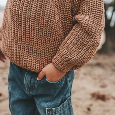 Knit | Chunky Sweater | Chipmunk