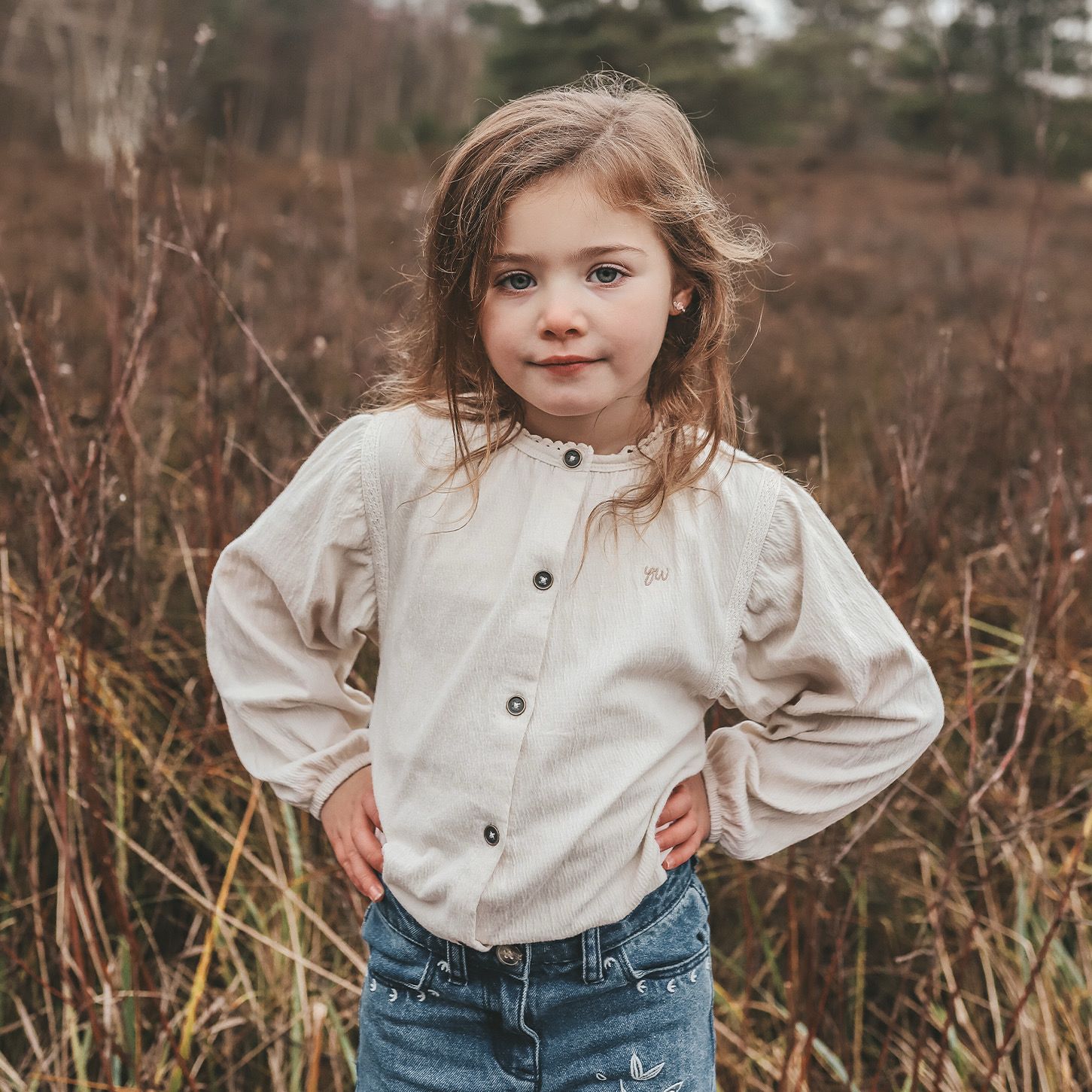 Wavy | Cliff Blouse