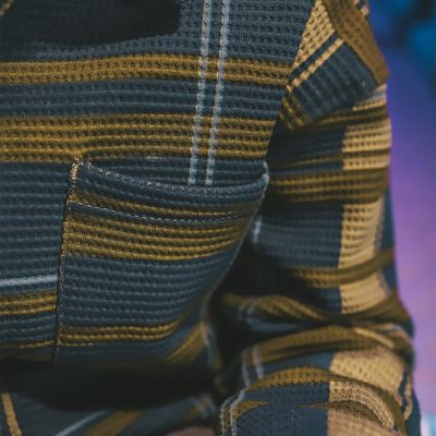 Waffle Check | Relaxed Longsleeve