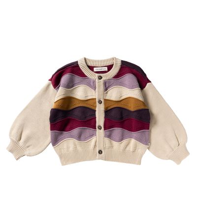 Patchwork Knit | Cardigan