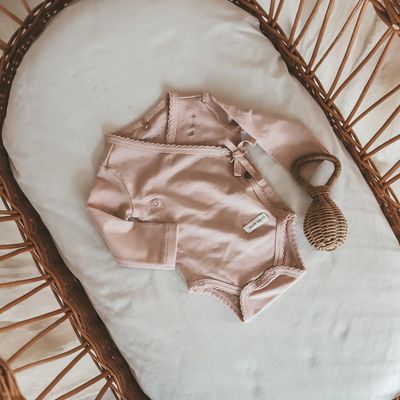 Solid | Fitted Wrap Romper