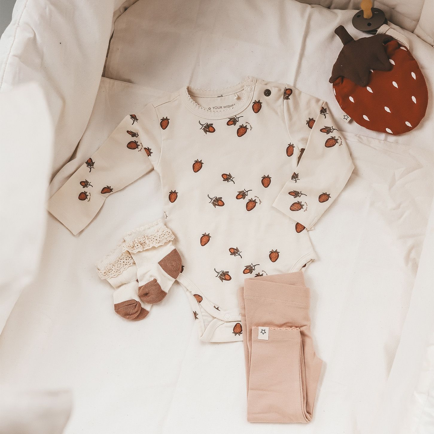 Strawberry | Fitted Romper