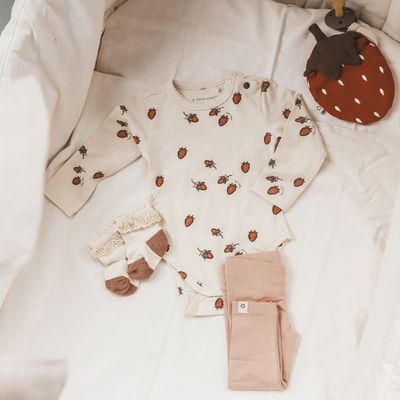 Strawberry | Fitted Romper