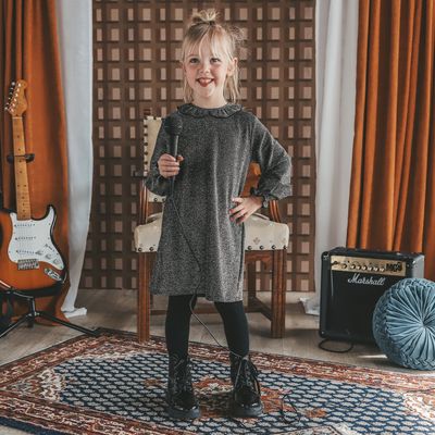 Glitter | Collar Dress Glitter | Collar Dress