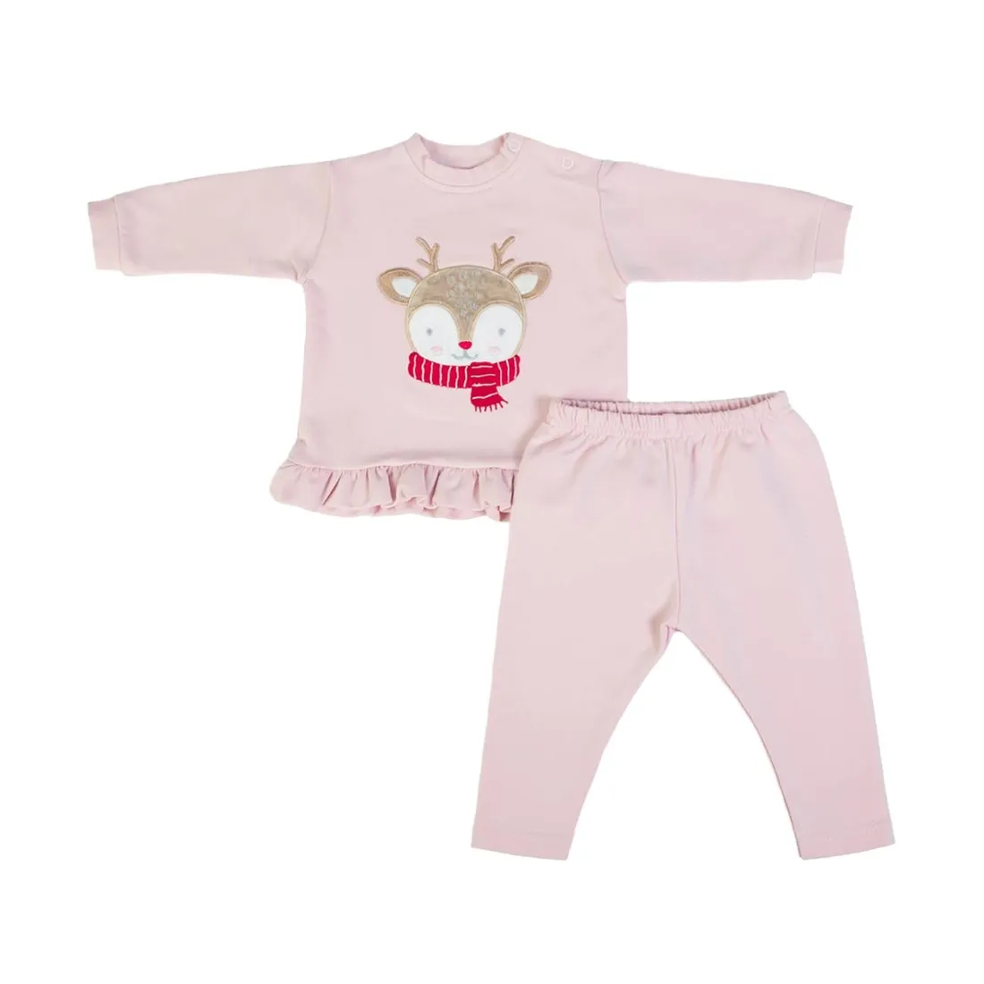 2-delige pyjama Rendier - Roze