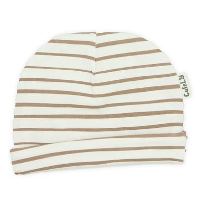 Beanie | Strepen | Off white