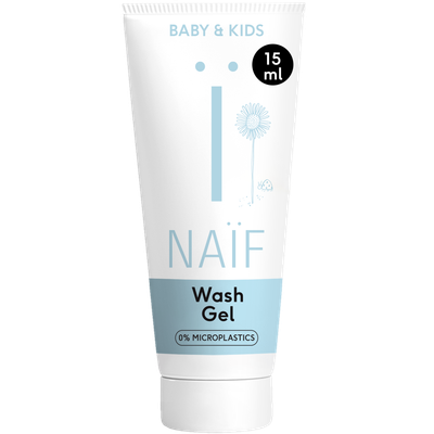Naïf Reinigende Wasgel voor Baby &amp; Kids 15ml