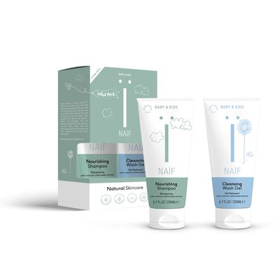 Voordeelset Shampoo &amp; Wasgel voor Baby &amp; Kids 200ml