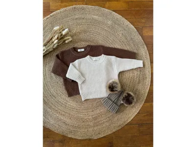 Trui Lea (uniseks) | Beige