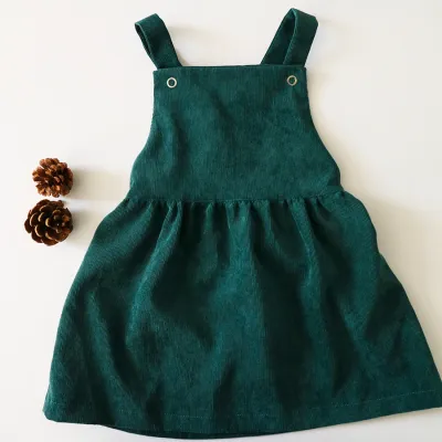 Fluwelen jurk | smaragd