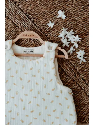 Slaapzak met citroenprint