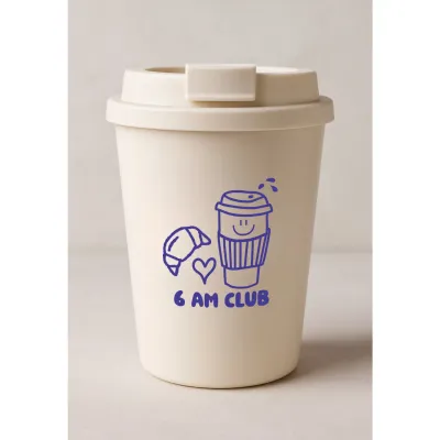 Coffee to Go Beker "6 am Club“
