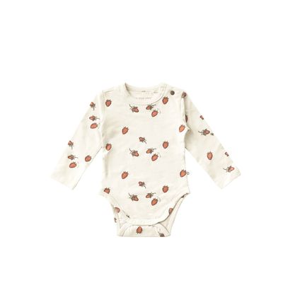Strawberry | Fitted Romper