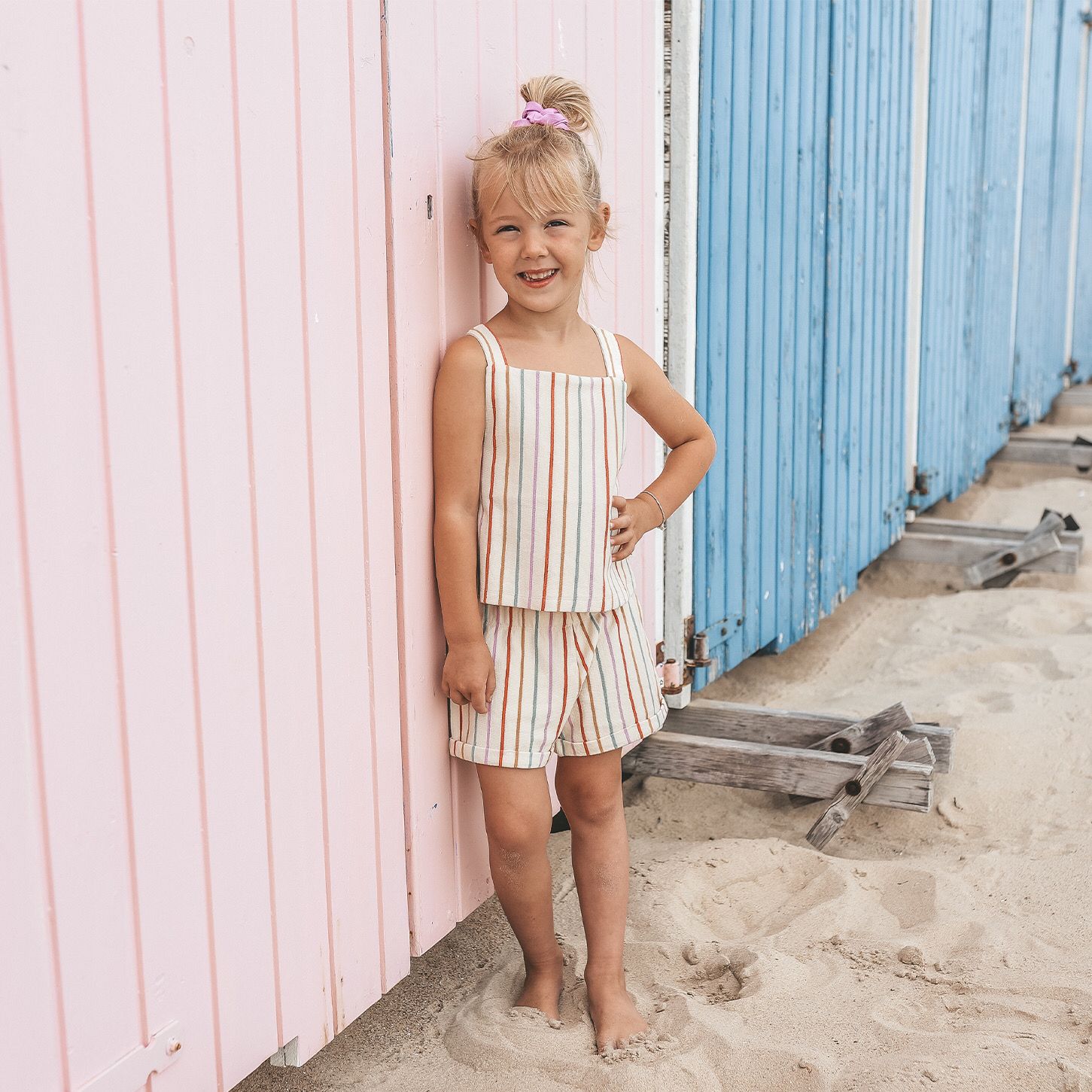Sunset Stripe | Singlet