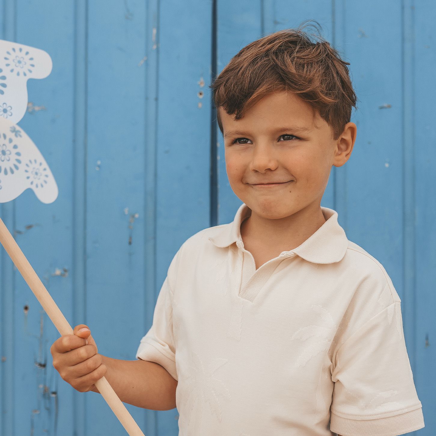 Stamped Palms | Casual Polo