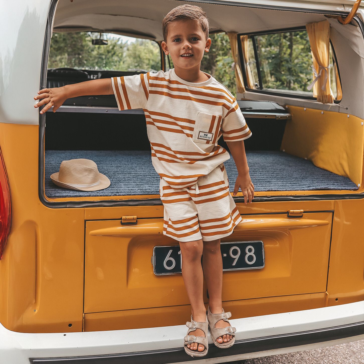 Triad Stripe | Bermuda Shorts