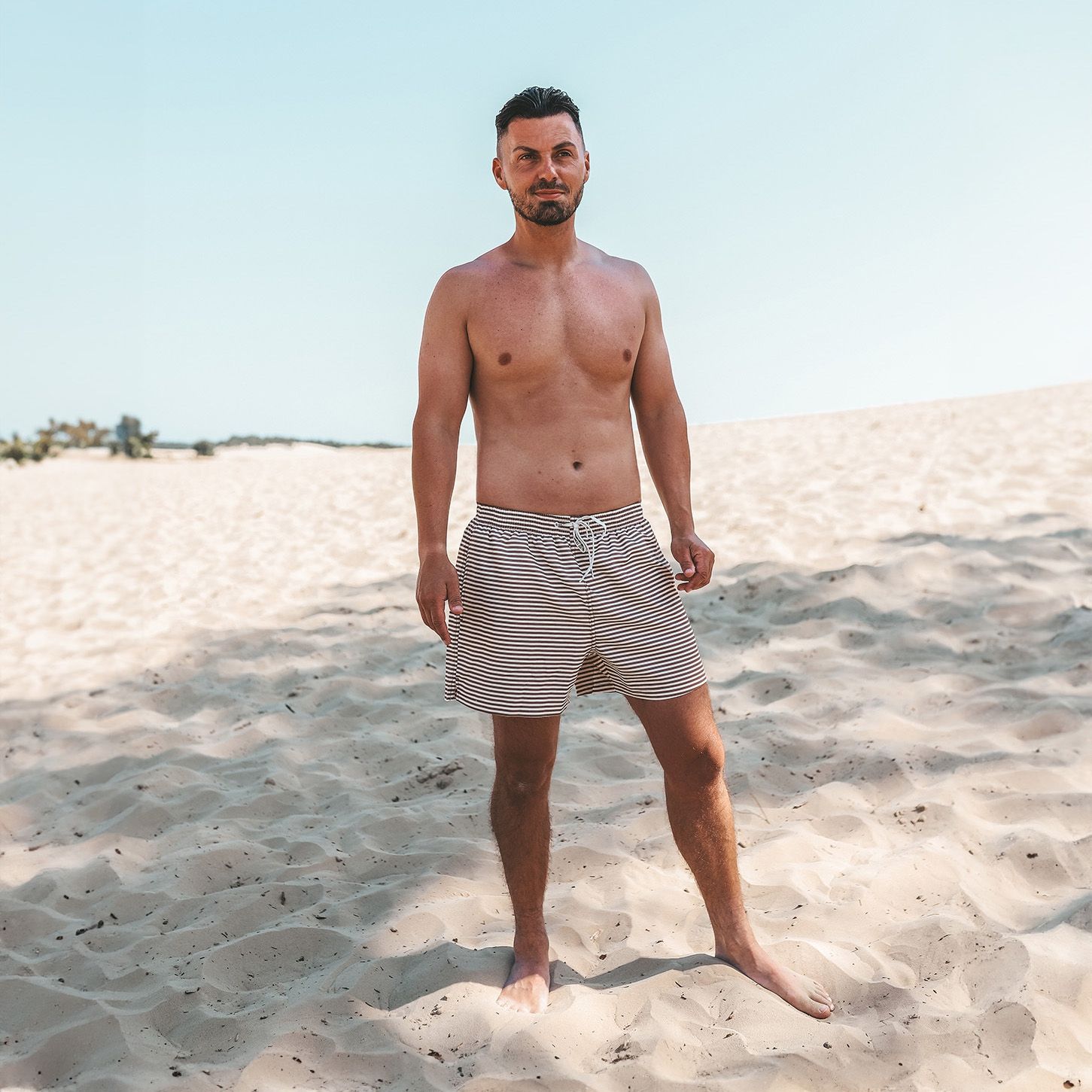 Rib Stripe | Swimshort Men