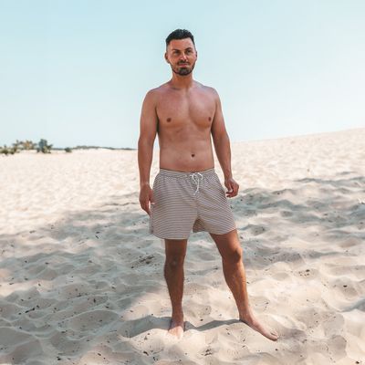 Rib Stripe | Swimshort Men