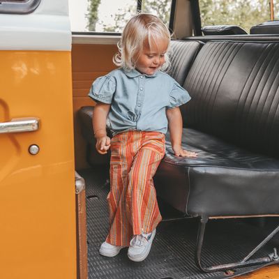 Estate Stripes | Wide Leg Pants