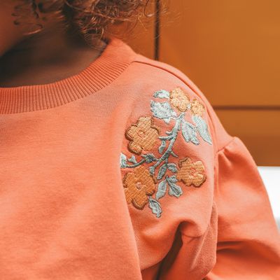 Floral | Oversized Sweater