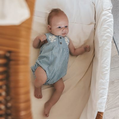 Vichy Blue | Summer Romper