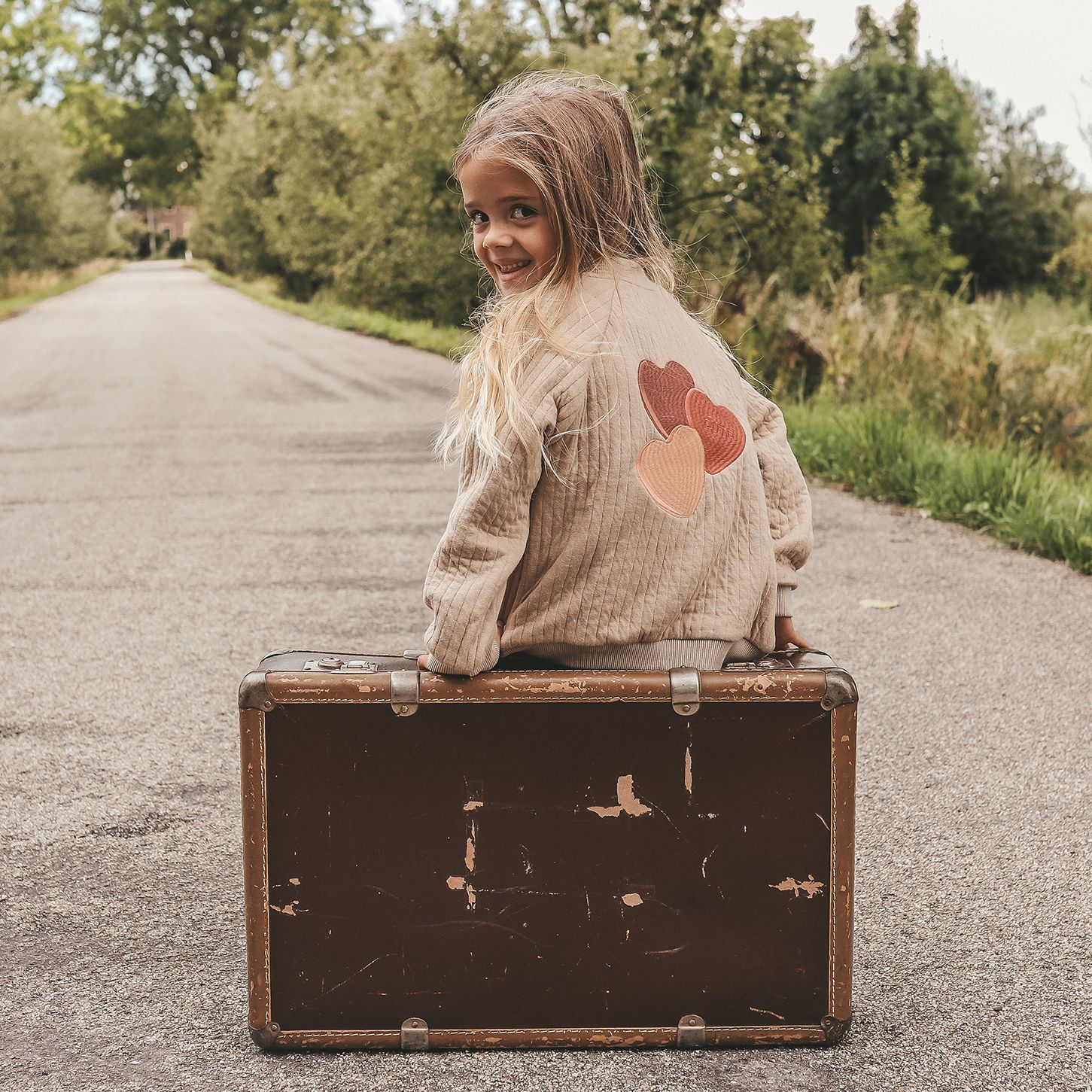 Quilted Jacket | Candy Hearts