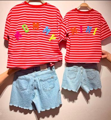 Mini T-shirt | Gestreept